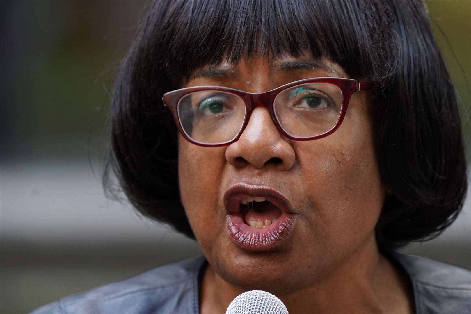 Diane Abbott said Frank Hester’s alleged comments were ‘frightening’ (Ian West/PA)