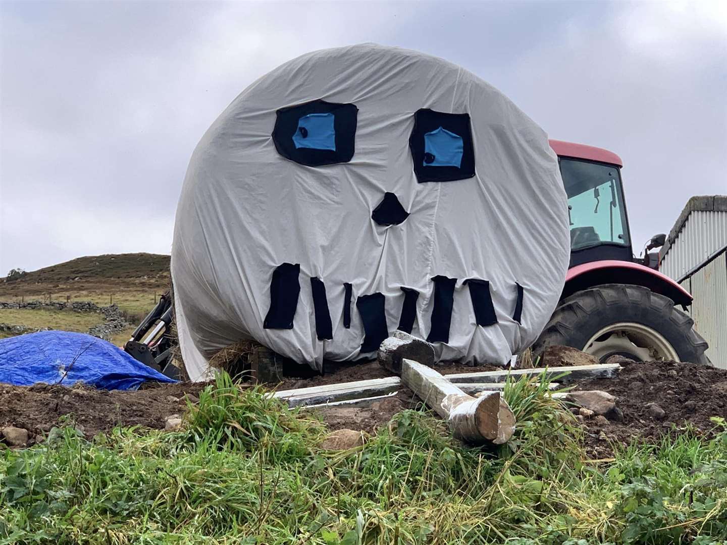 In fourth place was "The Hay Bale is Watching" in Melvich.