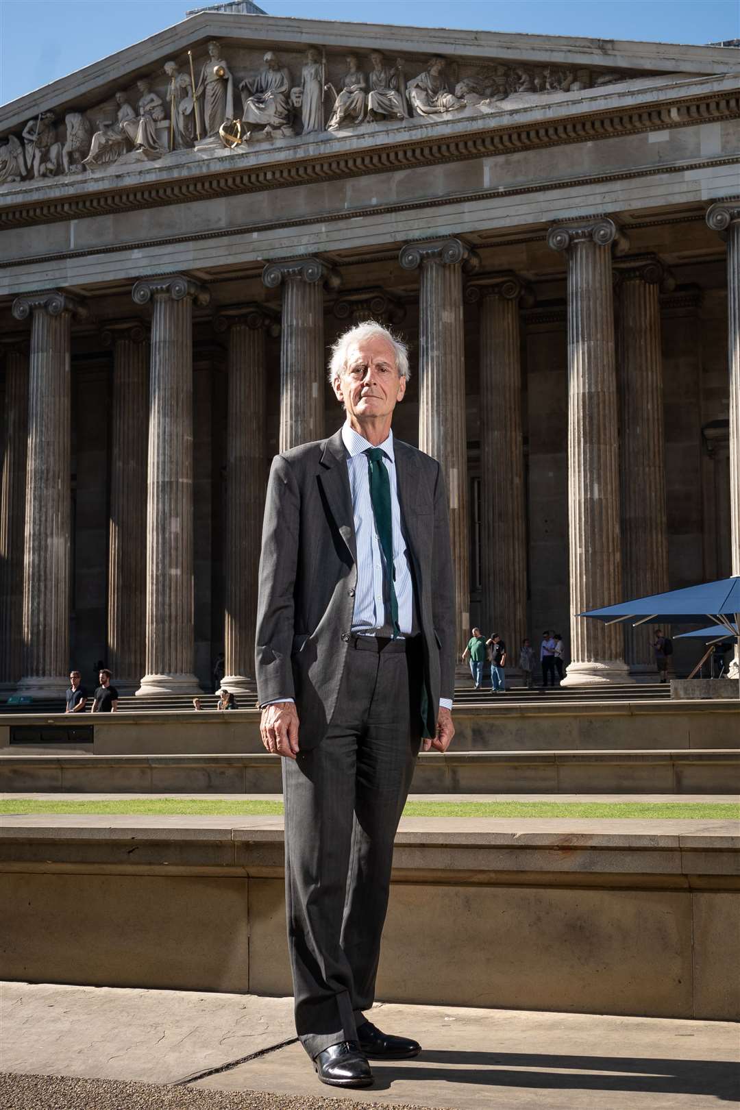 New interim director Sir Mark Jones has vowed to ‘restore the reputation’ of the British Museum (Aaron Chown/PA)