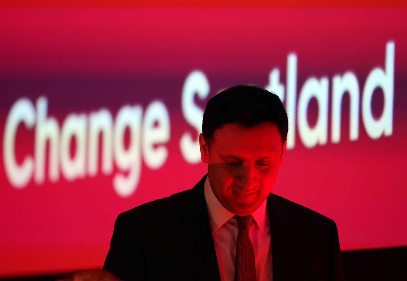 Anas Sarwar said only Labour can push the Tories out of Number 10 (Andrew Milligan/PA)