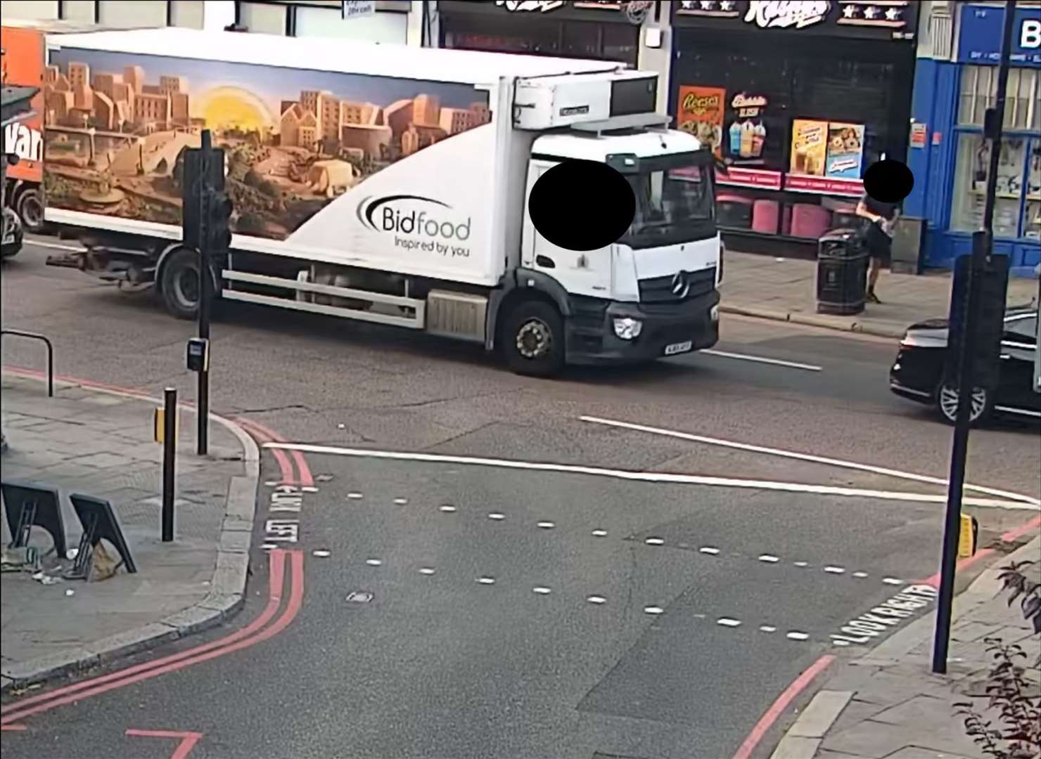 Police believe Khalife escaped by strapping himself to the underside of a BidFood lorry (Metropolitan Police/PA)