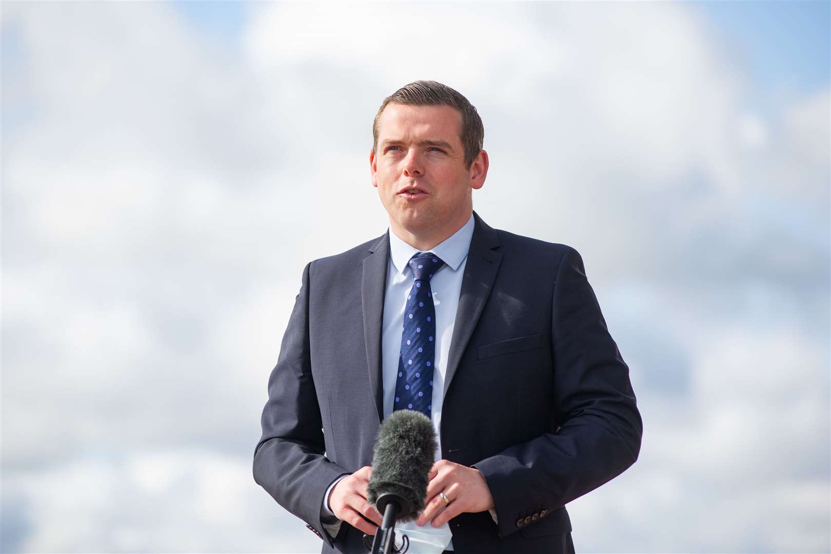 Moray MP and Scottish Tory leader Douglas Ross has apologised after he failed to fully record his earnings. Picture: Daniel Forsyth.