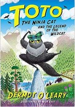 Dermot's blind cat Toto is the inspiration behind his series of books. Toto the Ninja Cat and the Legend of the Wildcat is his fifth and latest offering for children.