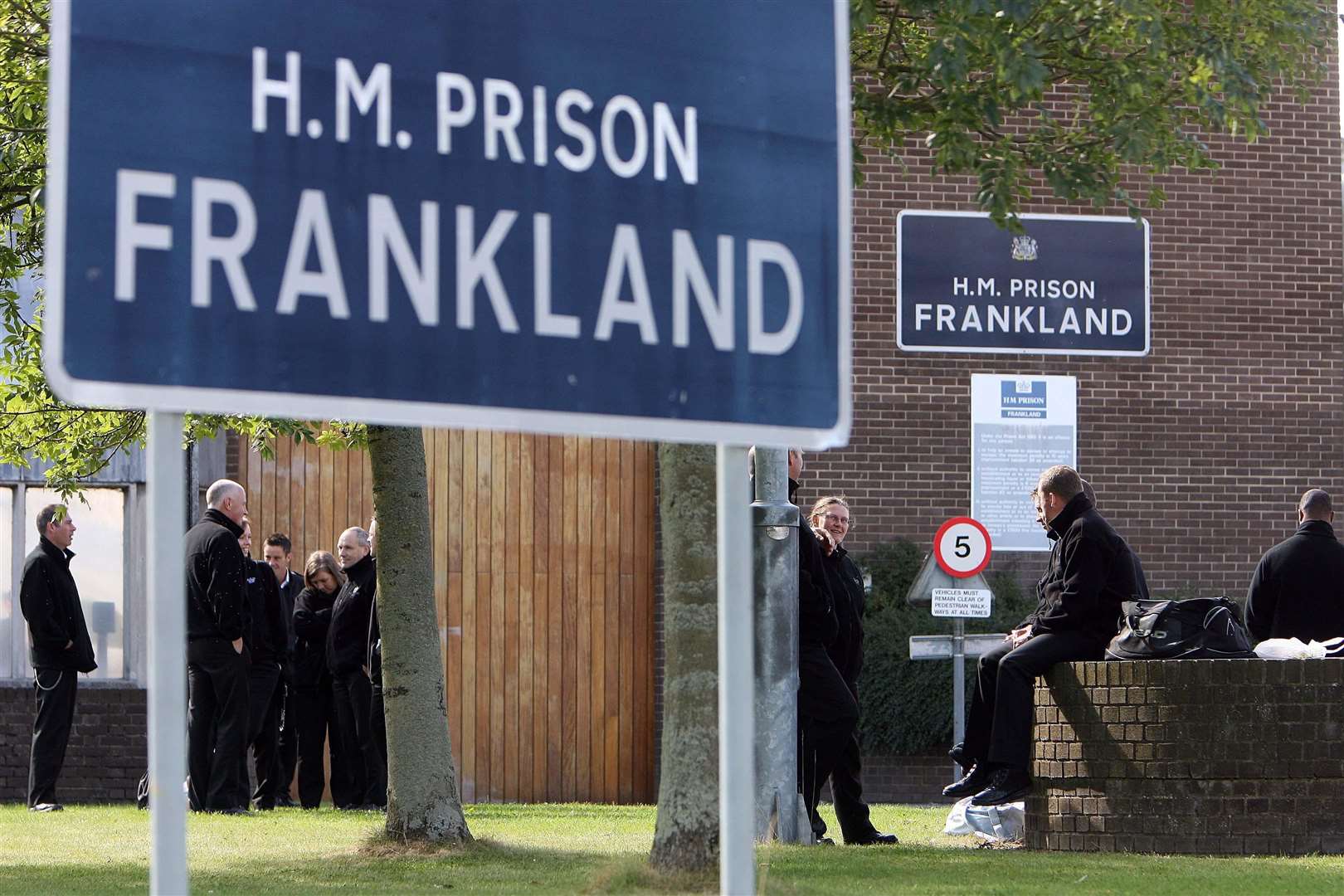 The assaults took place at Frankland Prison in County Durham (Owen Humphreys/PA)