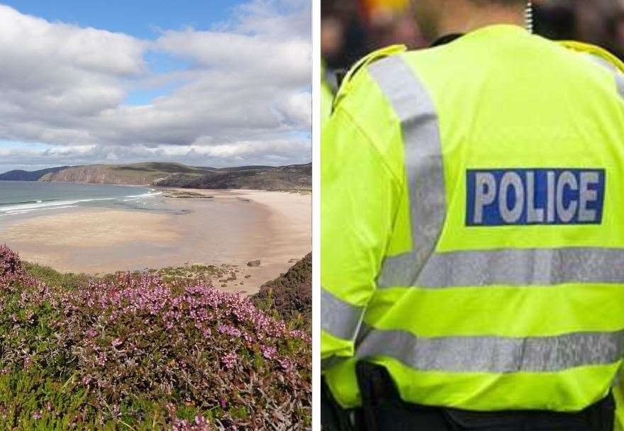 Police are appealing for information on a theft of a donations box near Sandwood Bay.