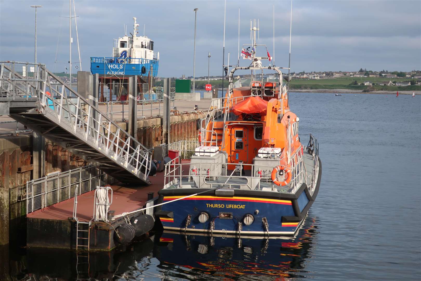 RNLI Thurso lifeboat at Scrabster. Picture: John Davidson