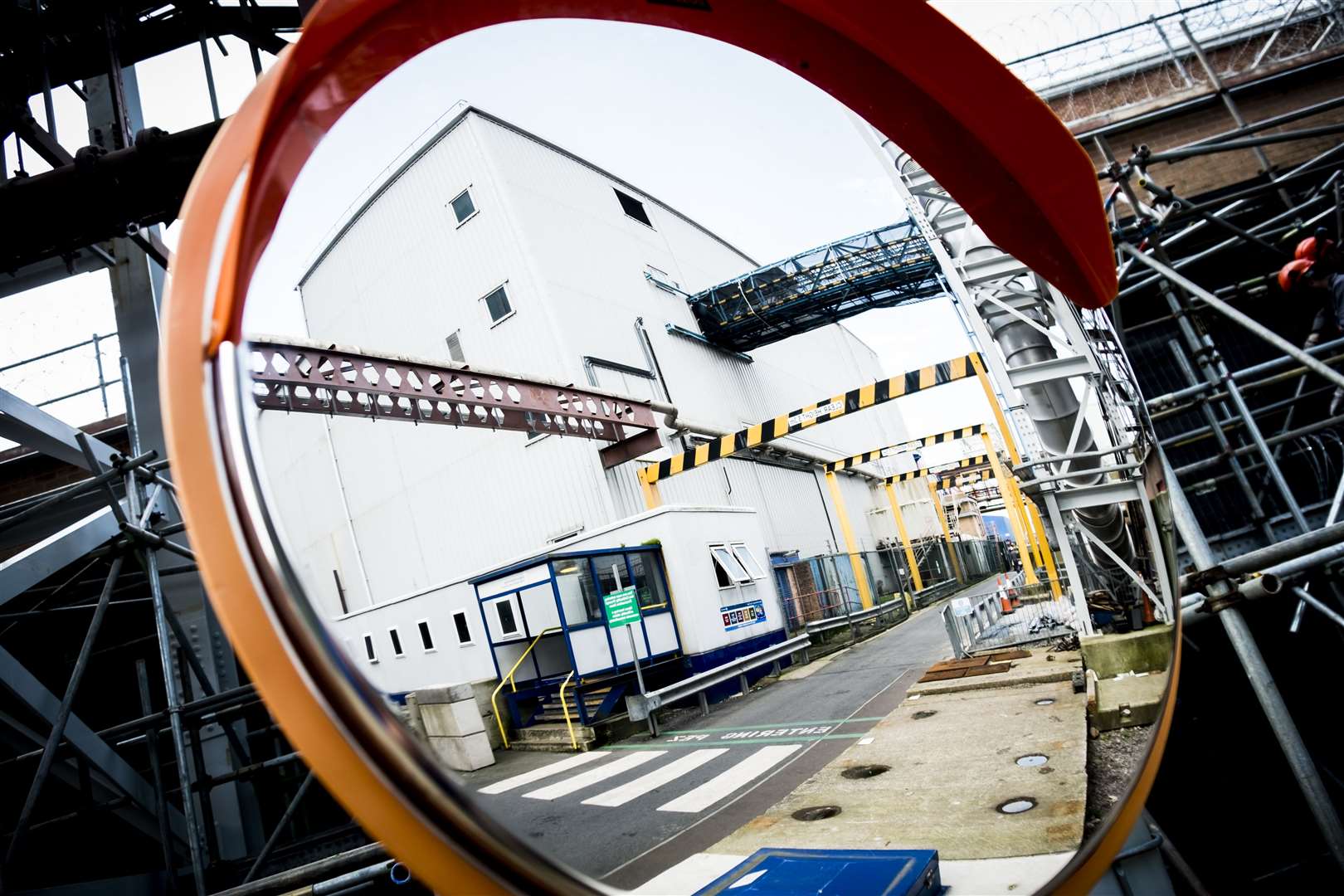 The Magnox reprocessing plant at Sellafield.