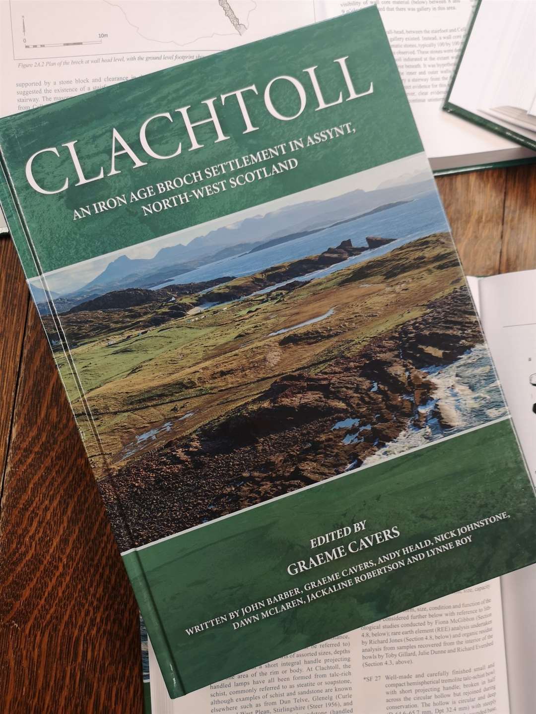 The new book is a study of the community excavation of Clachtoll Broch.