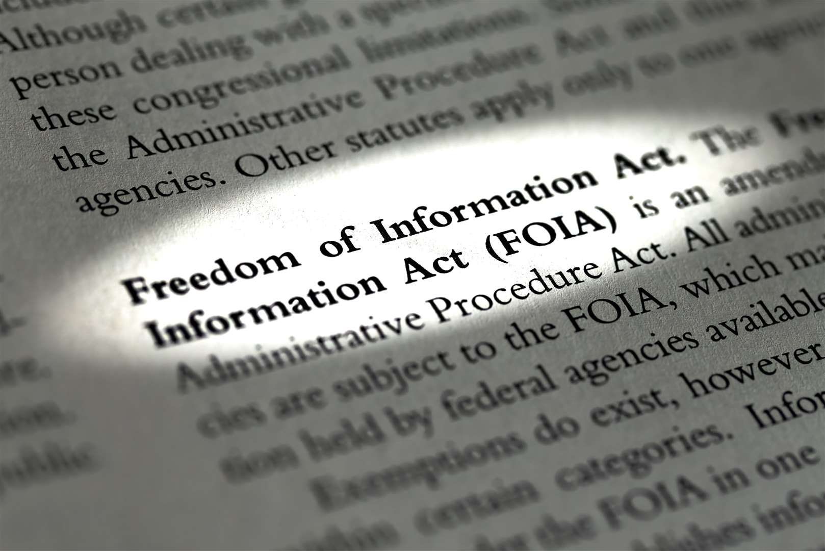 The Freedom of Information Act covers all recorded information held by a public authority. It is not limited to official documents and it covers, for example, drafts, emails, notes, recordings of telephone conversations and CCTV recordings.