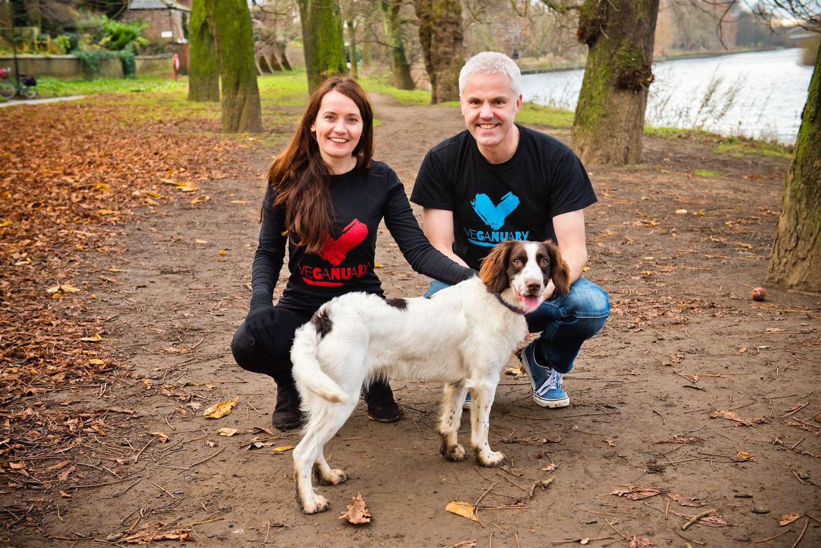 Veganuary founders Jane Land and Matthew Glover.