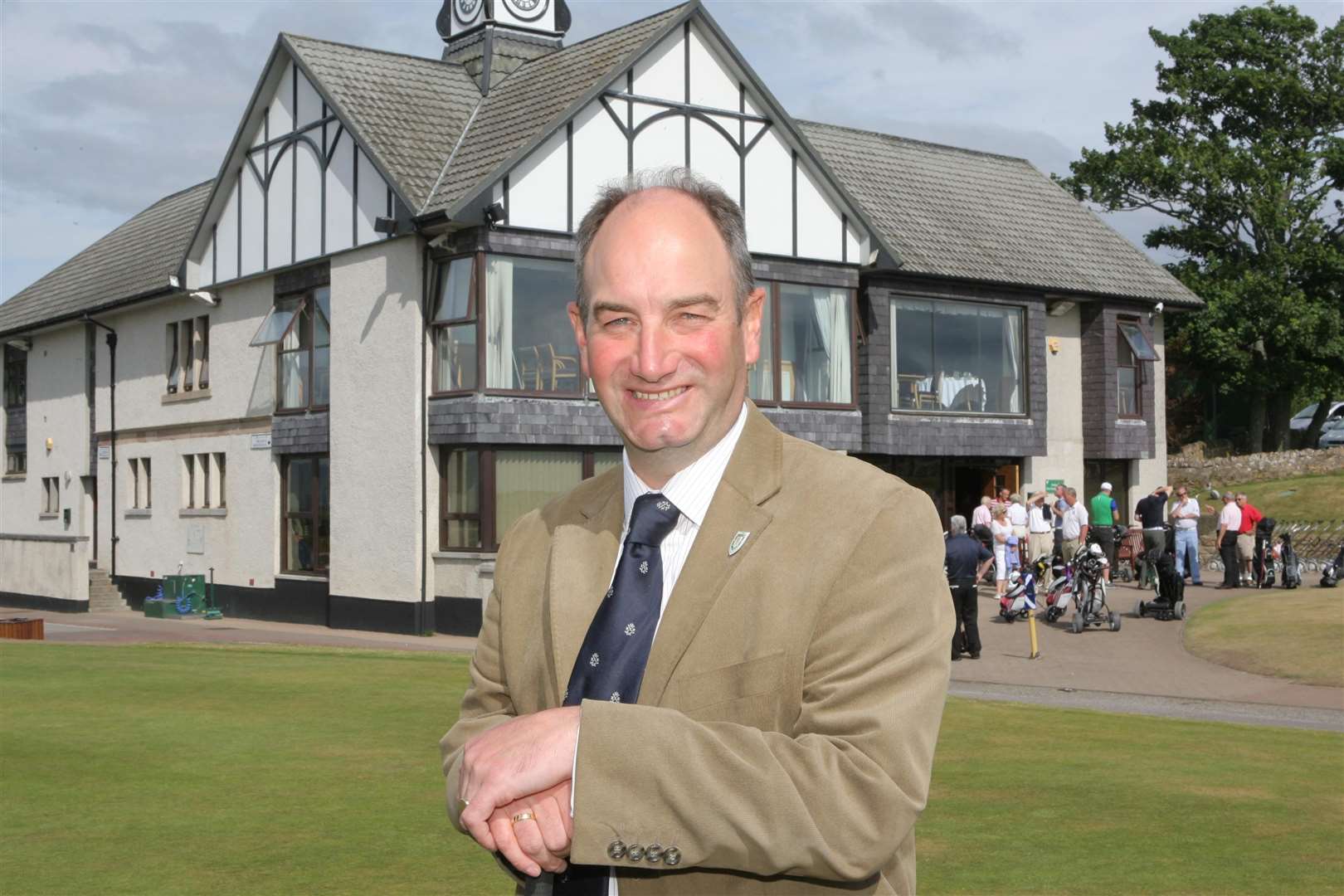Royal Dornoch Golf Club general manager Neil Hampton is inviting applications for grant support from organisations in the IV25 postcode. Picture: Peter Jolly