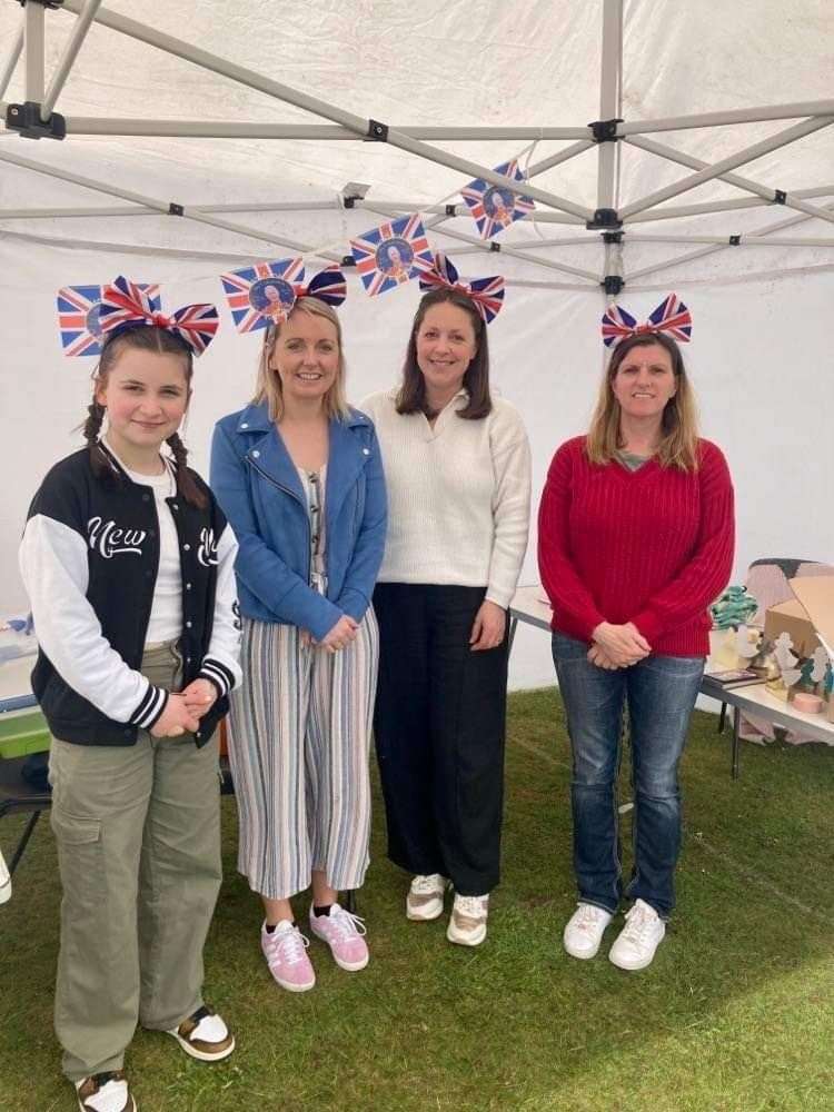 The face painting team from Brora Carnival Week, from left, Lydia Buchanan, Eilidh Carter, Louise Buchanan and Kirsty Neilson.