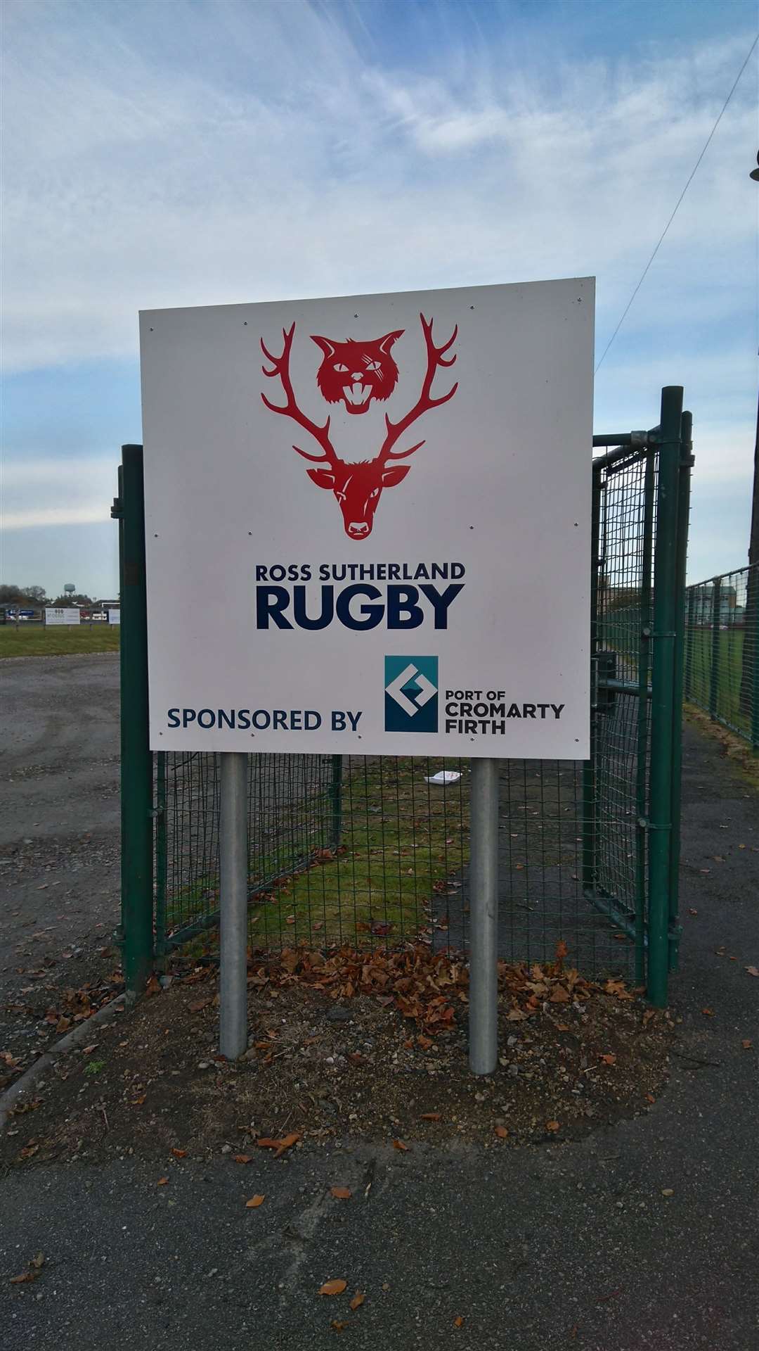 The port has long supported the rugby club.