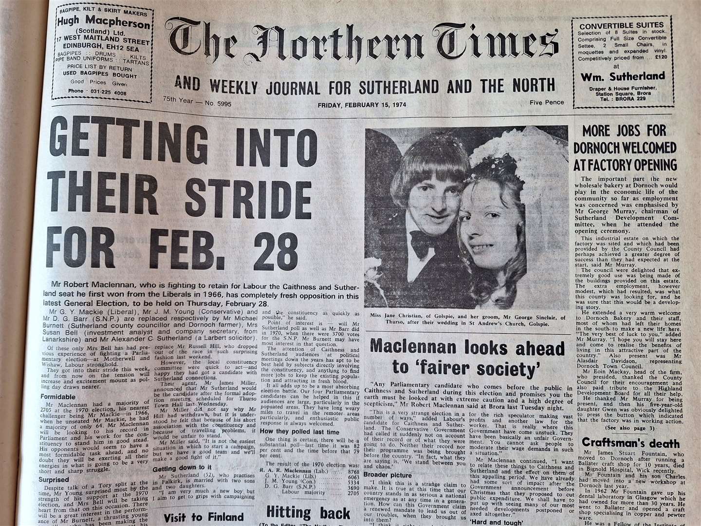 The edition of February 15, 1974.