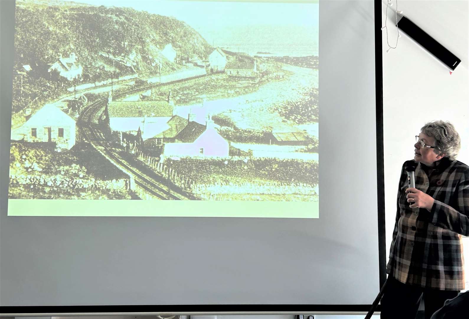 Esther McDonald gave a presentation on "Portgower and What Came Before".
