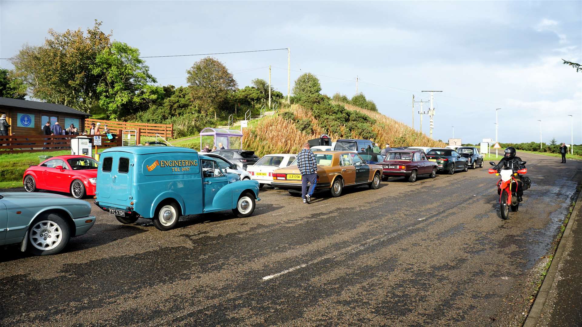 A memorial run for vintage vehicle stalwart David Green took place on Sunday along the far north coast and was the last run this season for the Caithness and Sutherland Vintage and Classic Vehicle Club. Picture: DGS
