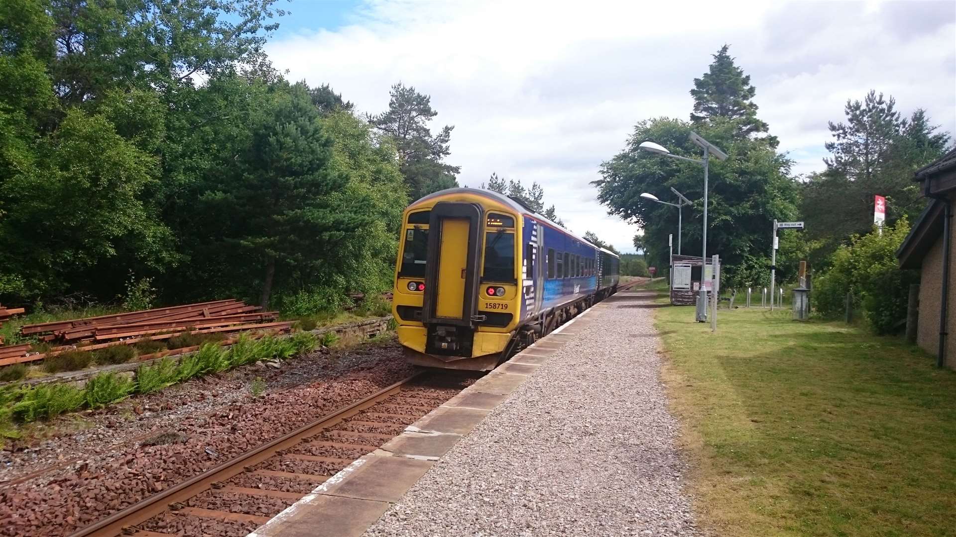 The alleged incidents are said to have occurred close to Altnabreac station, which is temporarily out of use due to access issues. Picture: HNM
