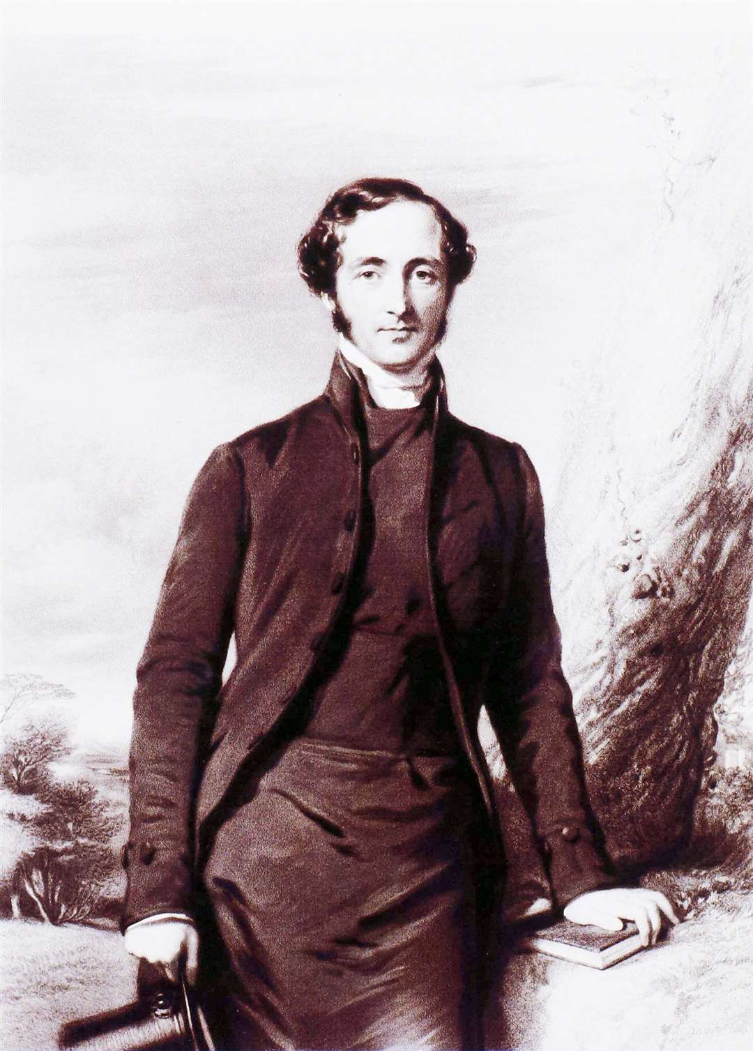 Bishop Eden as a young man. Picture courtesy of Eden Court Theatre/Am Baile.