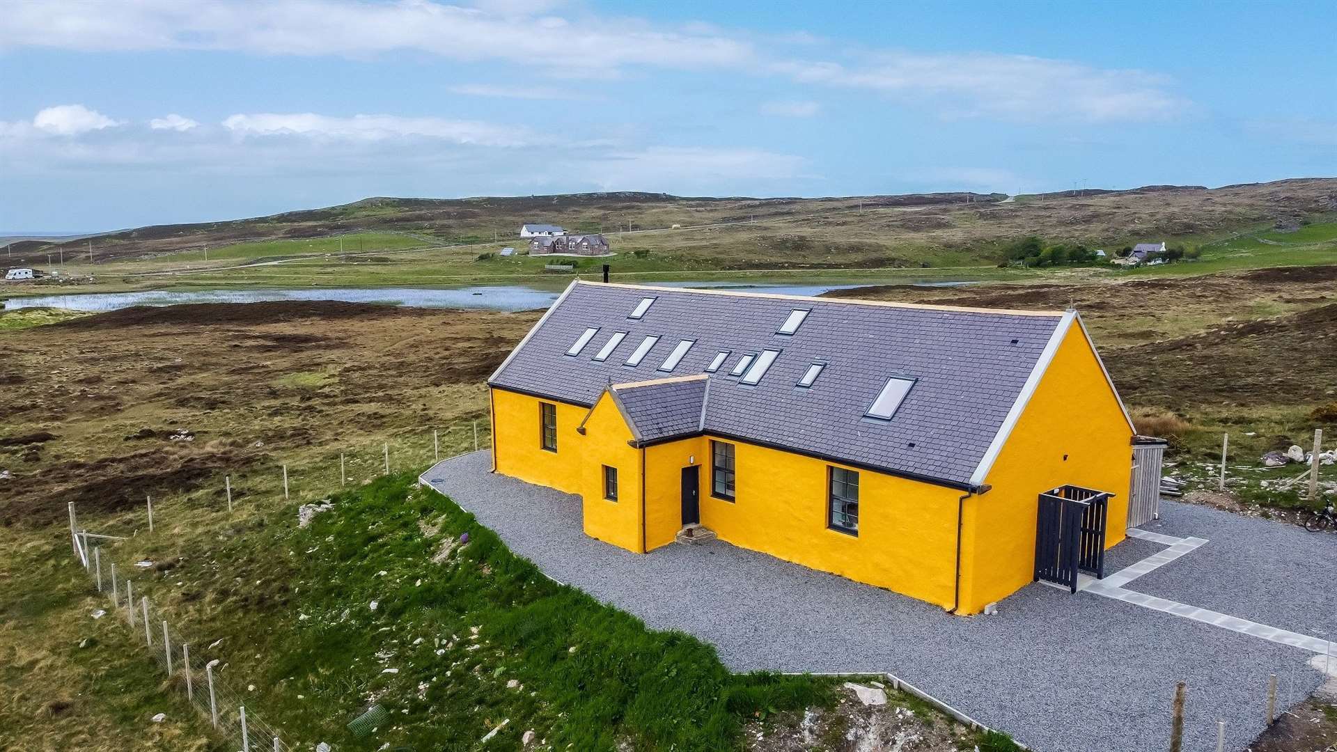 Situated in the Assynt-Coigach National Scenic Area, the hostel has stunning views. Picture: Galbraith