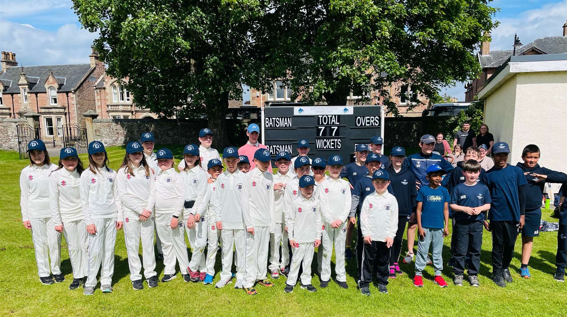Youngsters aged between five and sixteen have been learning the sport of cricket with newly formed Dornoch Cricket Club.