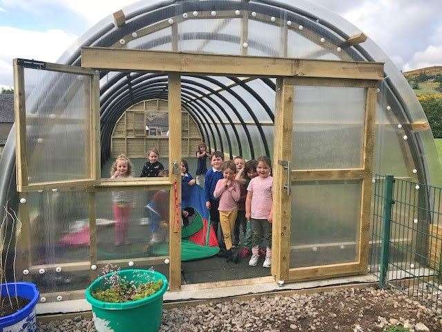 Pupils at Helmsdale Primary School and nursery and Brora Primary School are benefitting from new outdoor classrooms.