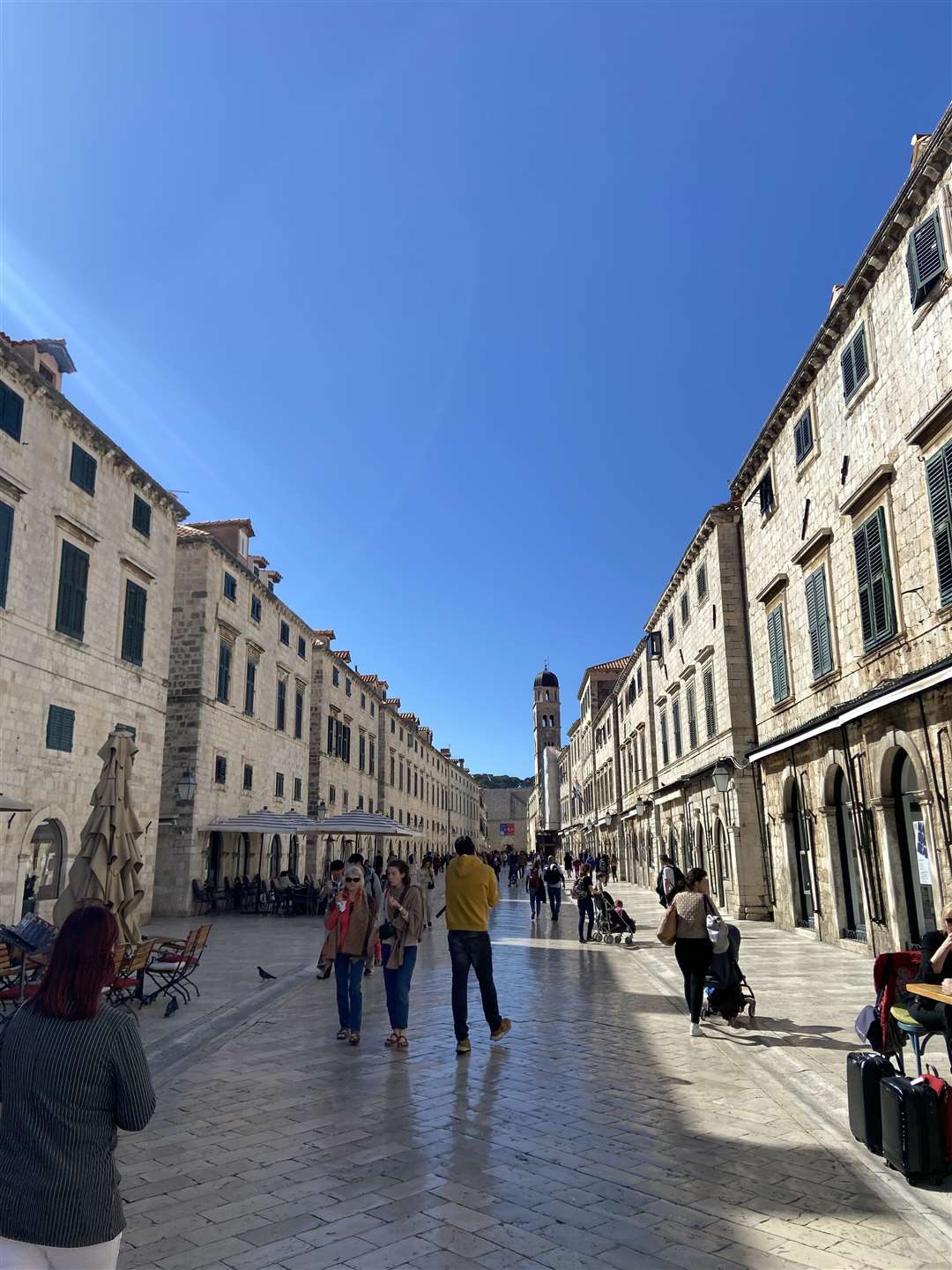 Pedestrianisation in Dubrovnik, Croatia