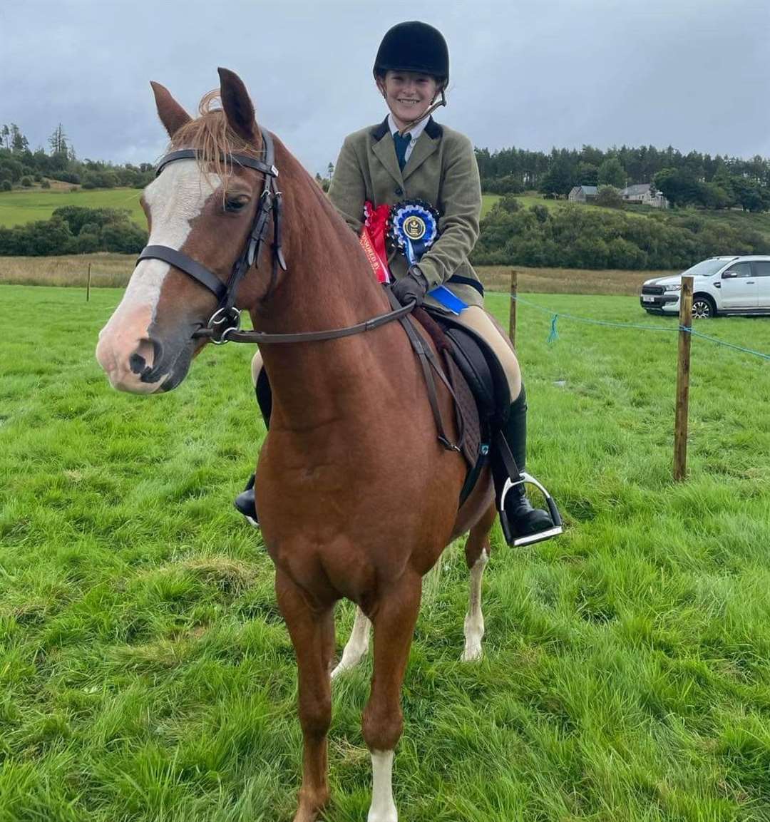 Lucy Blackhall won the Lisa McGettigan Memorial Shield for Junior in Hand, the Doll Arabian Stud Shield for Junior Ridden Champion and was reserve champion overall.