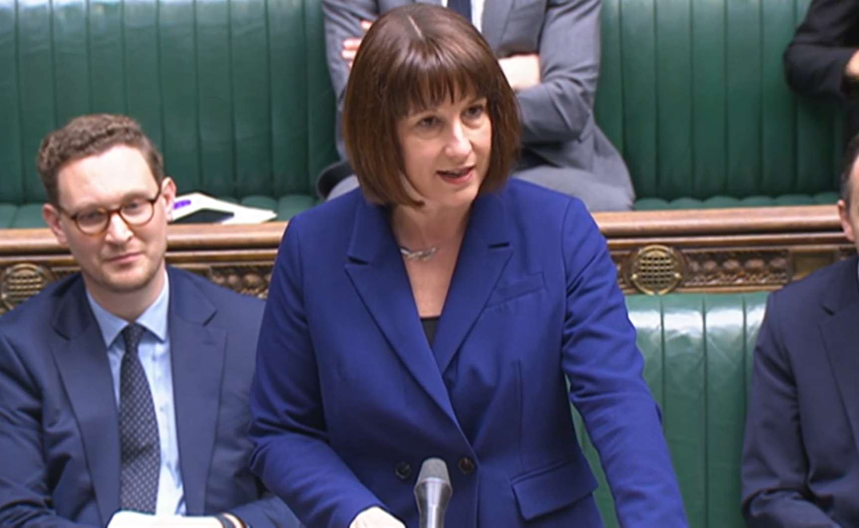 Shadow chancellor Rachel Reeves asked Mr Hunt how he plans to fund the scrapping of national insurance (PA)
