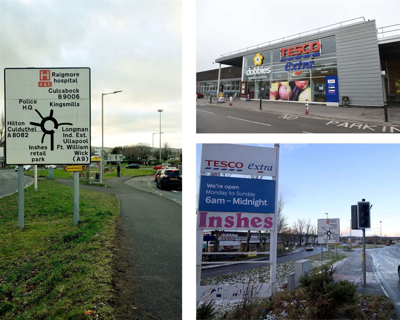 Tesco fears trade will be hit if planned changes for Inshes roundabout go ahead.
