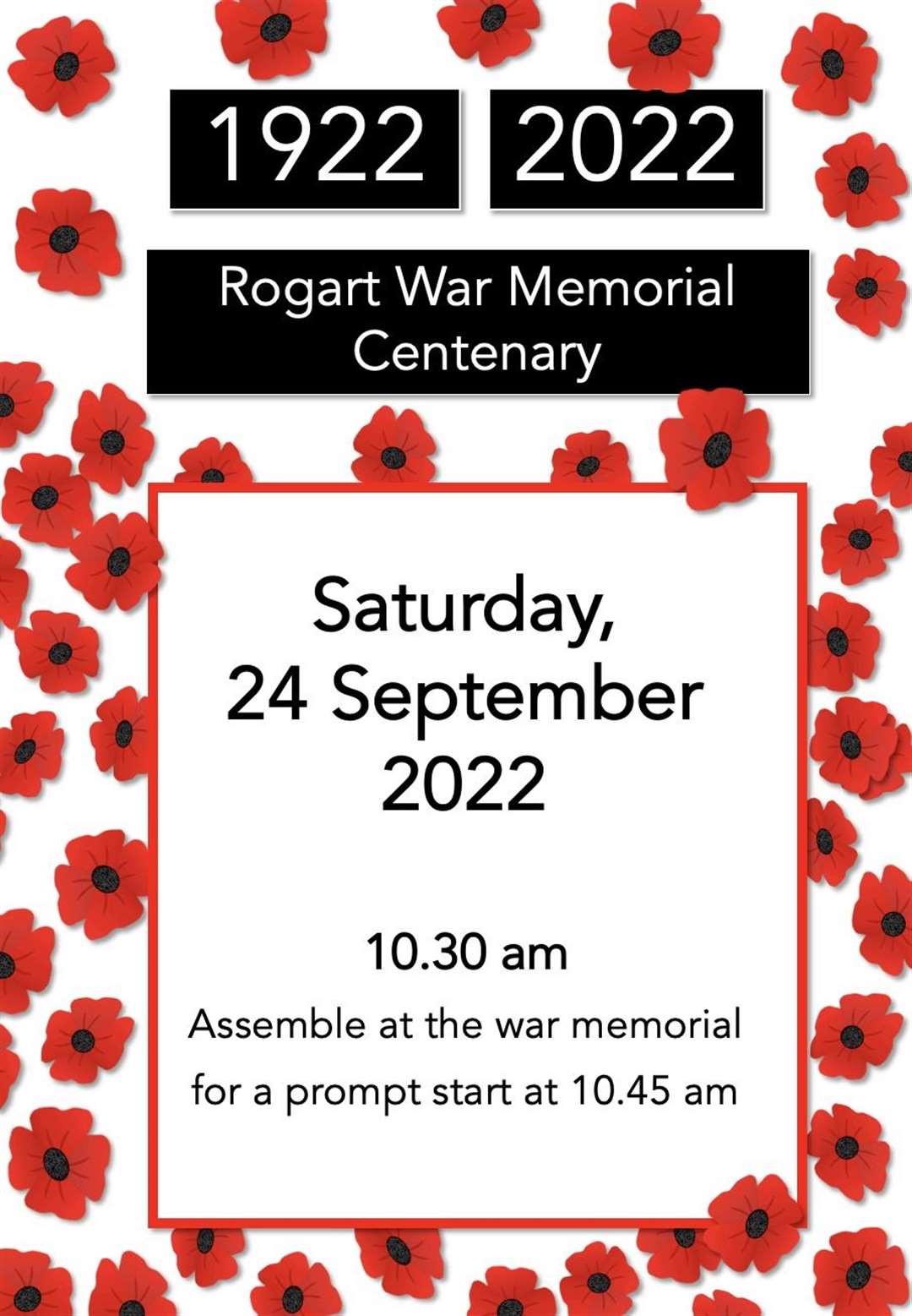Rogart is to commemorate the 100th anniversary of its war memorial.