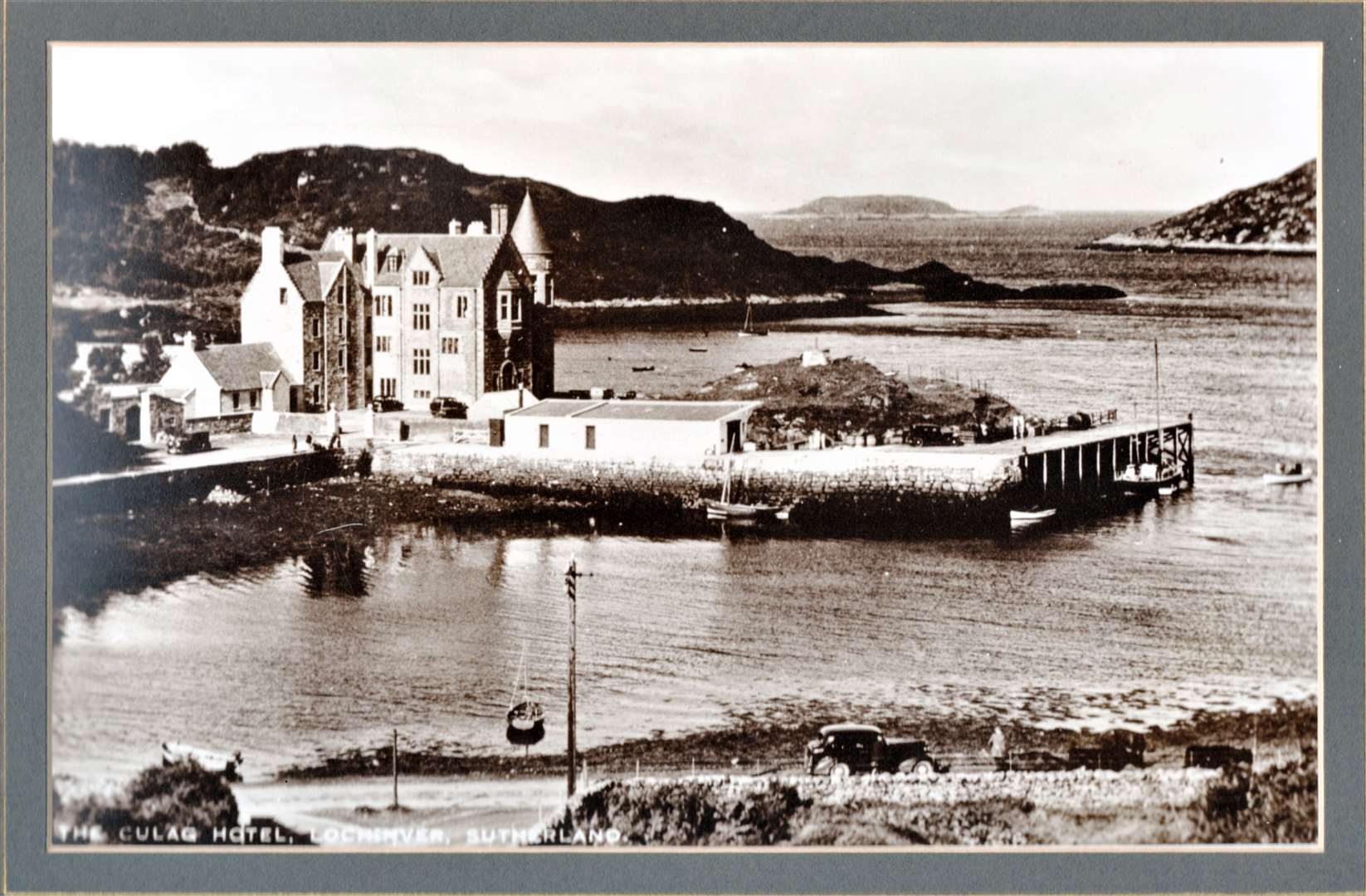 An archive picture of Lochinver harbour in the early 1950s, courtesy of Ken Fairchild.