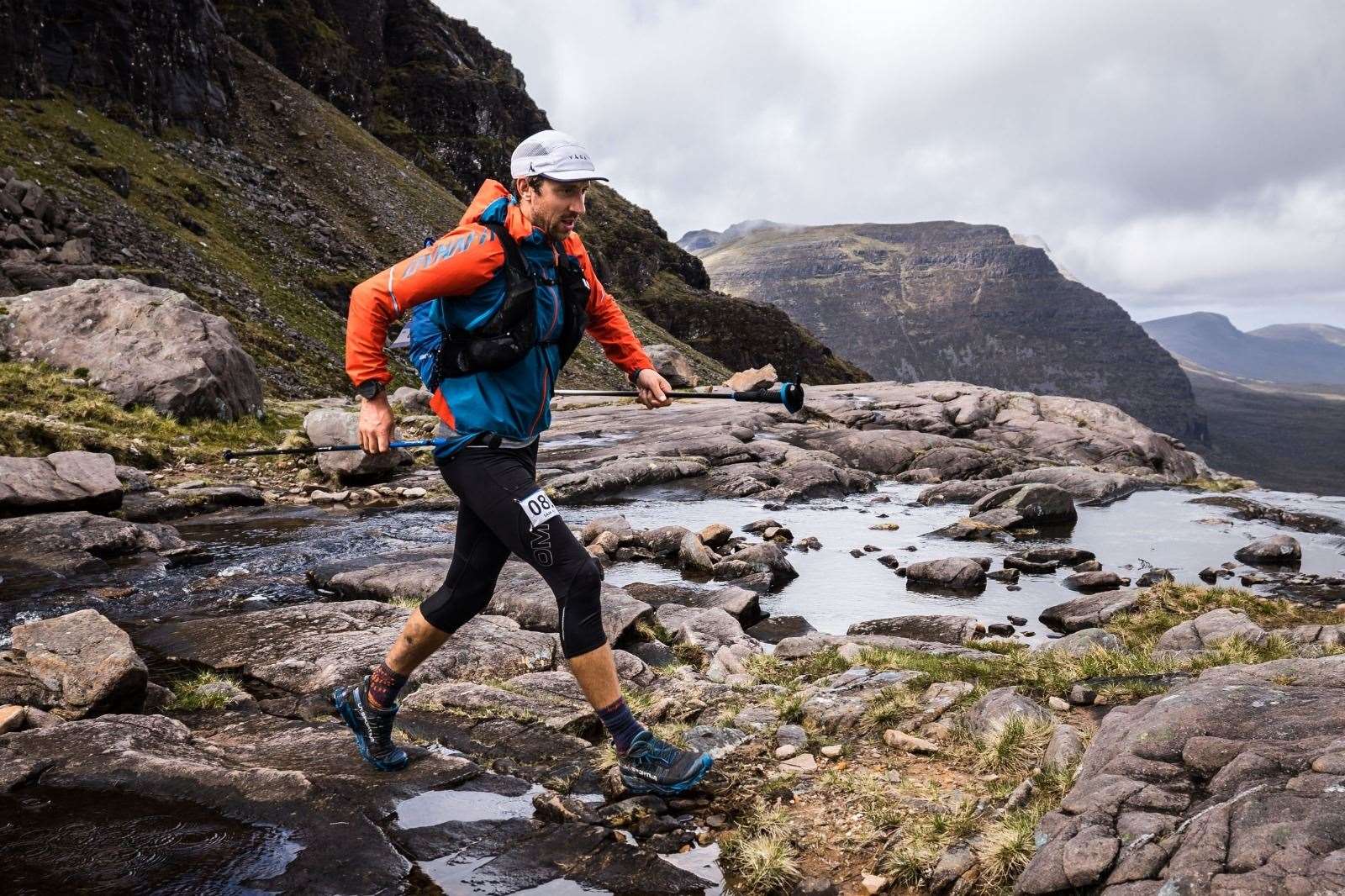 Sam Hill continued to close in on second place on day four of the 2023 Cape Wrath Ultra. Picture: ©Cape Wrath Ultra® | No Limits Photography