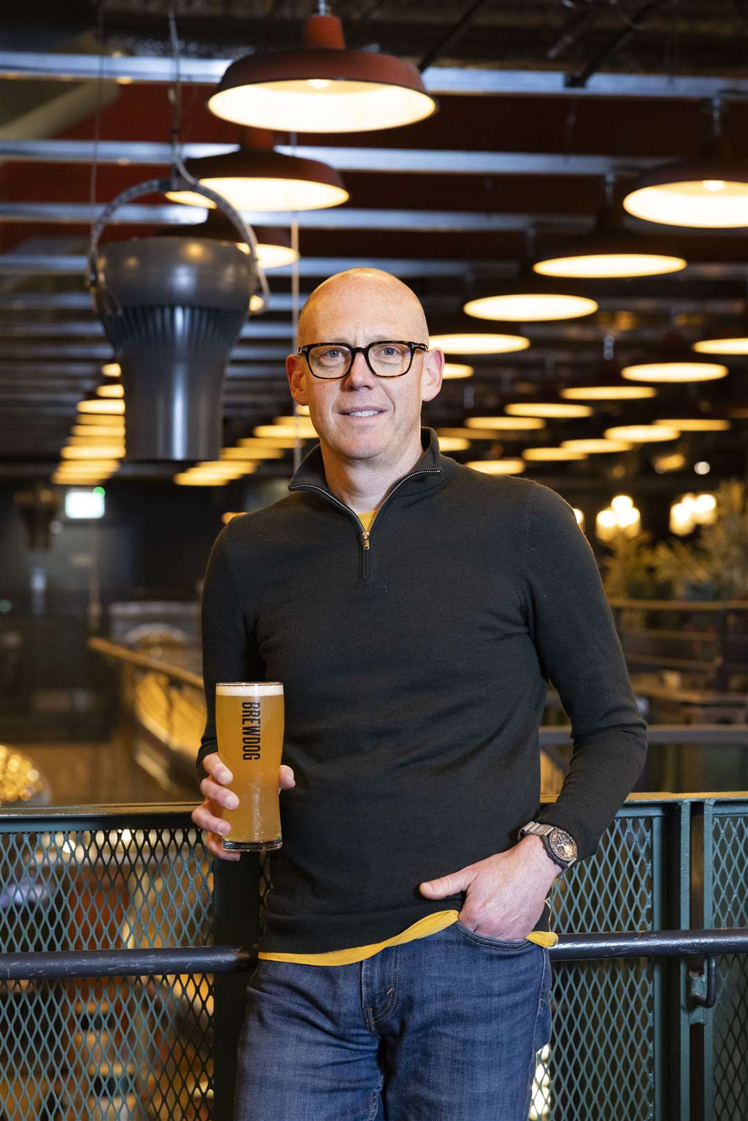 New BrewDog boss James Arrow was hired last year as chief operating officer as part of succession planning (BrewDog/PA)