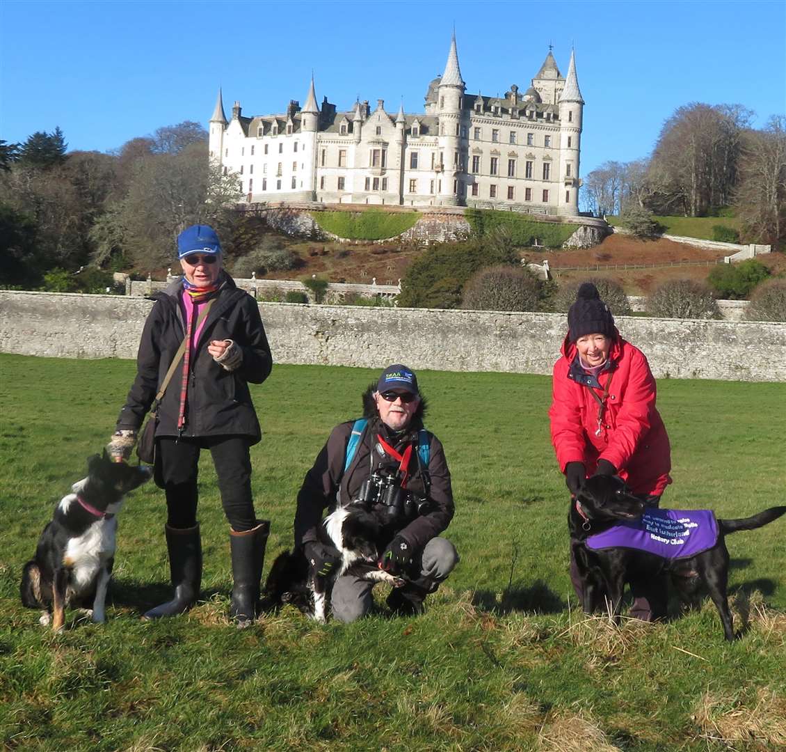 A walk to Dunrobin Castle was a favourite.