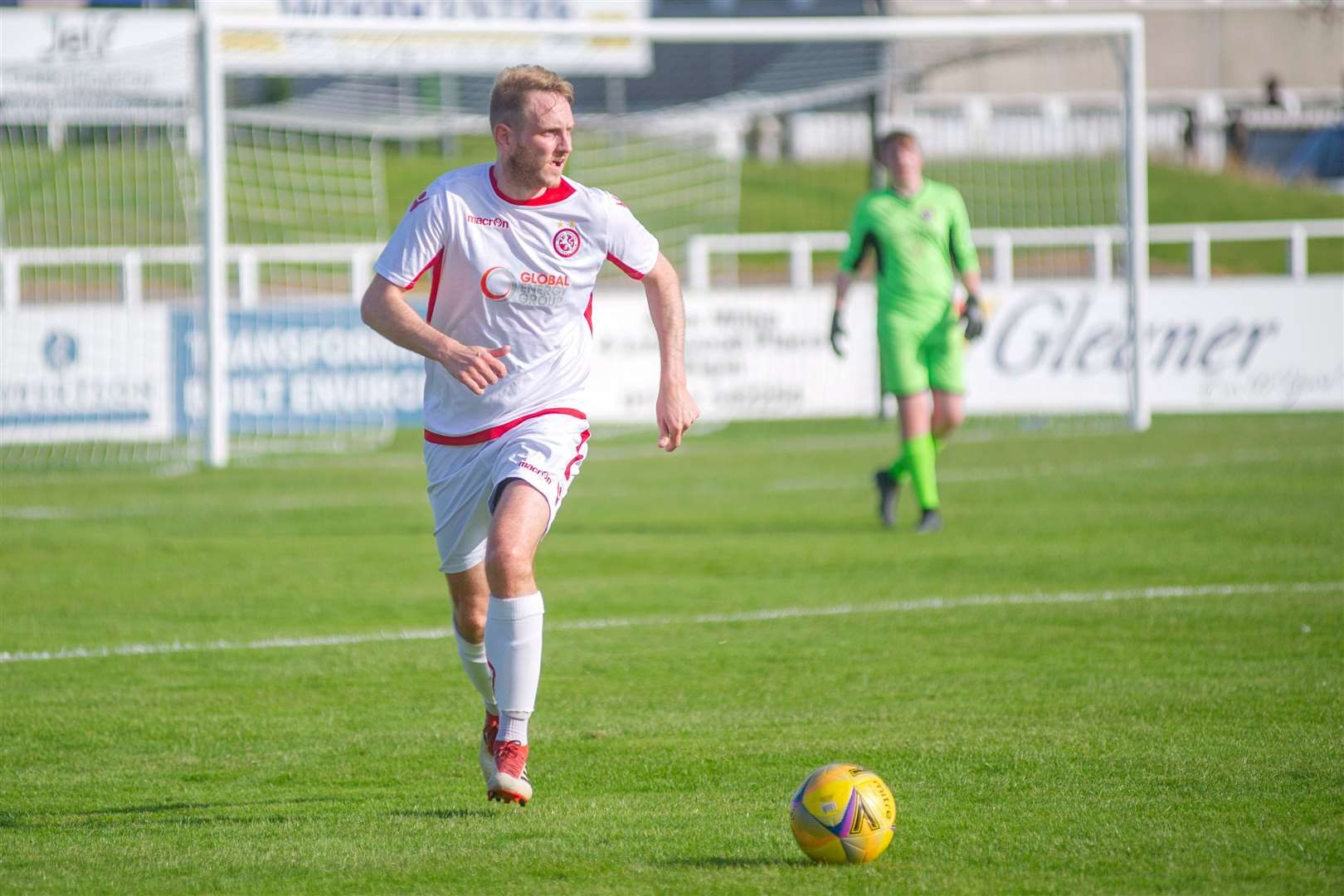 Mark Nicolson has signed a new deal at Brora Rangers. Picture: Daniel Forsyth