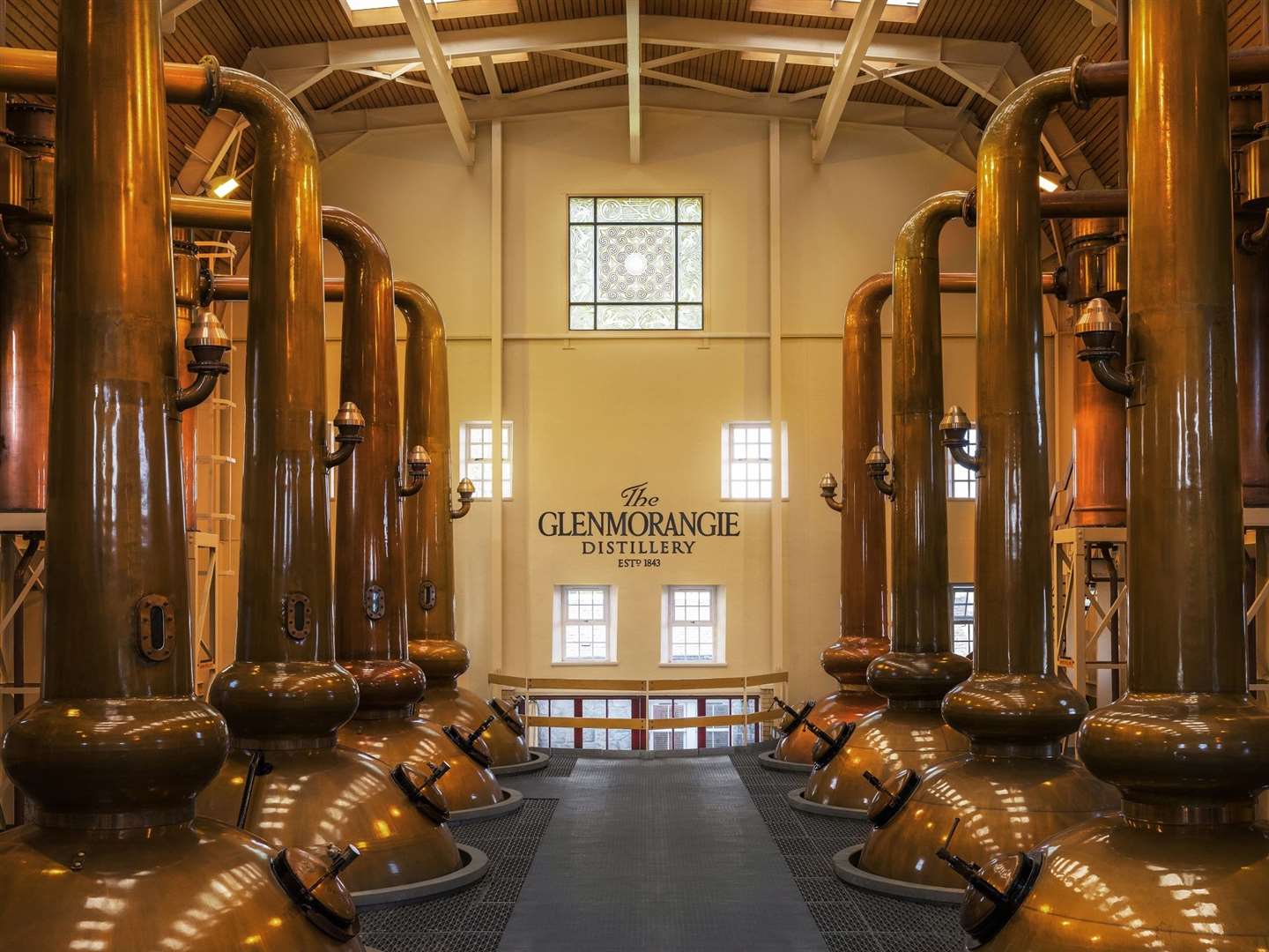 Glenmorangie Distillery in Tain.