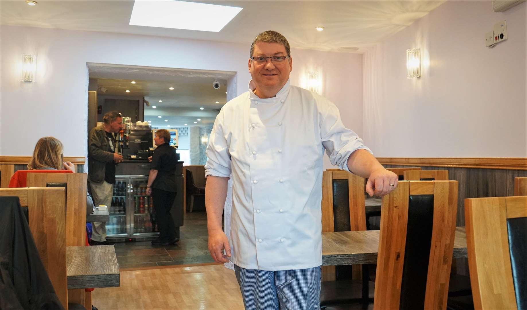 Brian Gordon is chef/owner of Bydand Restaurant in Thurso. Picture: DGS