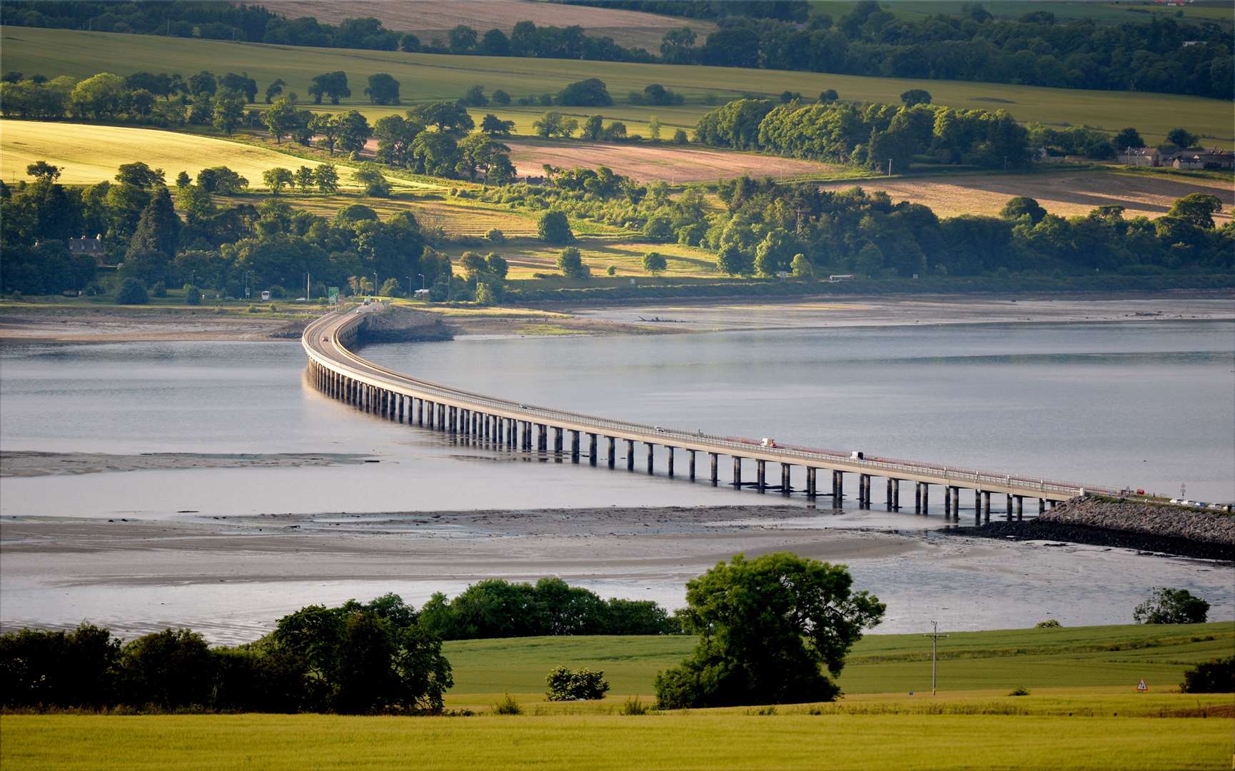 The roadworks will take place on the A9 immediately to the south of the Cromarty Bridge.