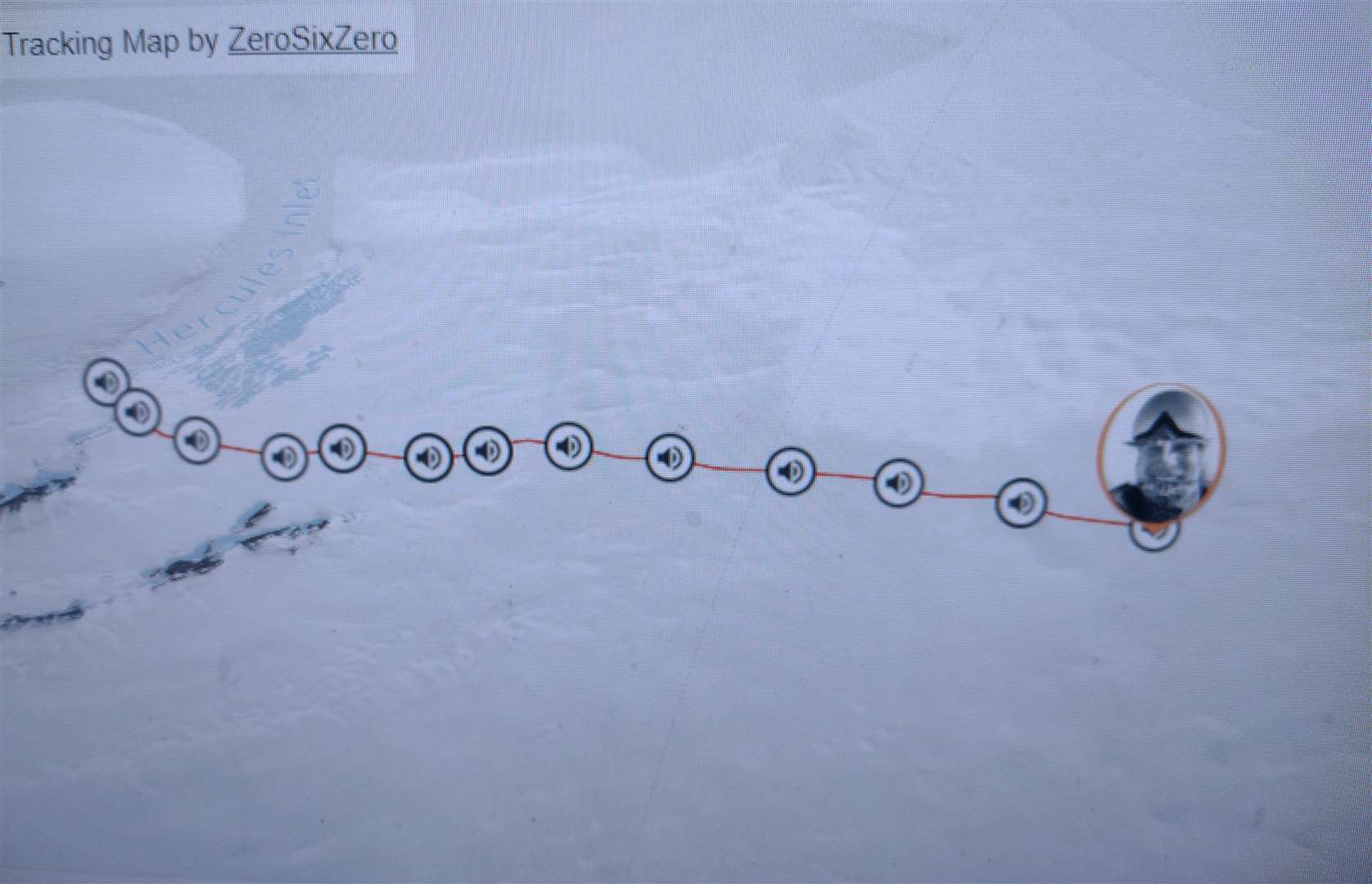 The latest point on the polar map of Ben Weber