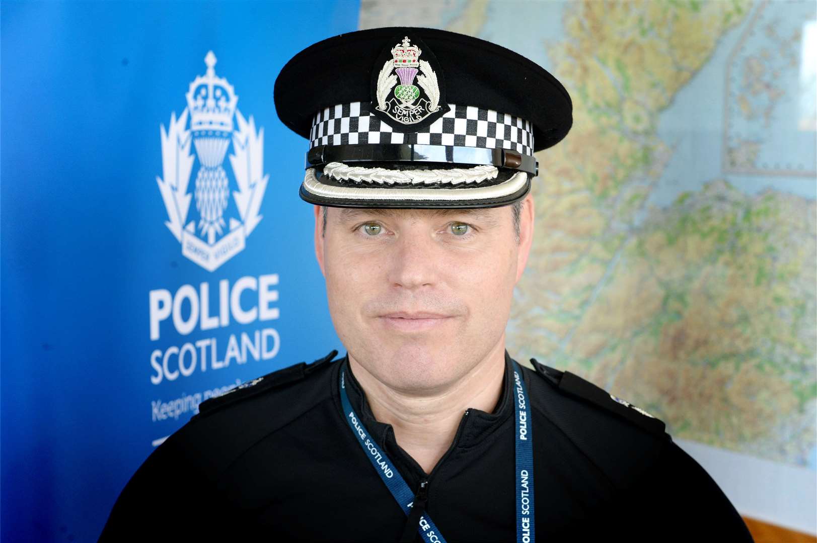 Chief Superintendent Conrad Trickett, Police Scotland's divisional commander for the Highlands and Islands. Picture: James Mackenzie