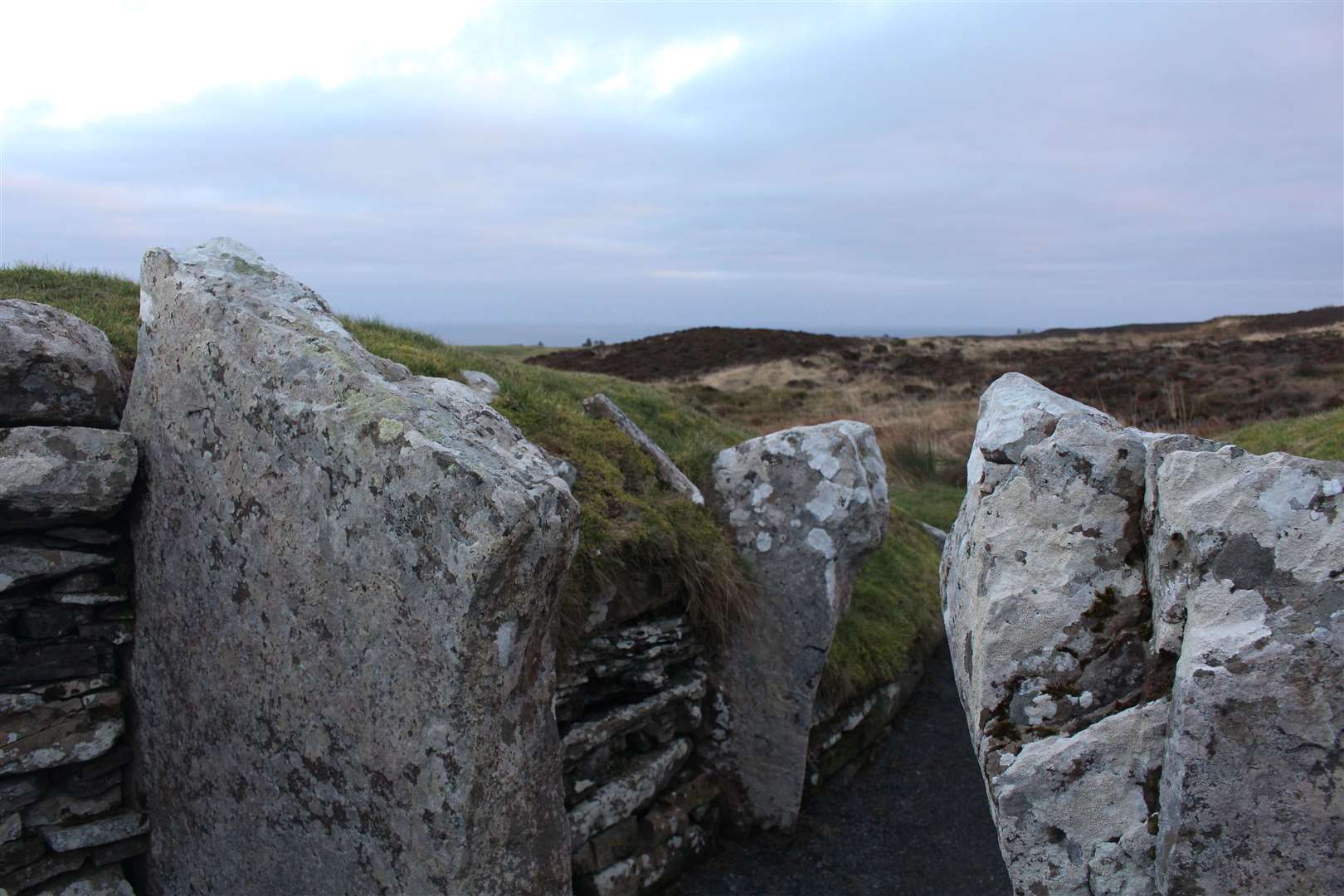 The stone entrance to the Cairn O’Get.