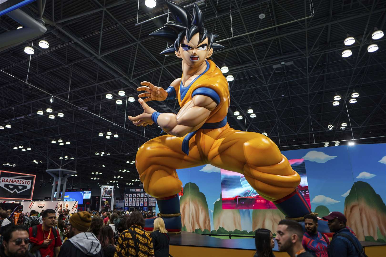 Dragon Ball Z booth at New York Comic Con (Charles Sykes/Invision/AP)