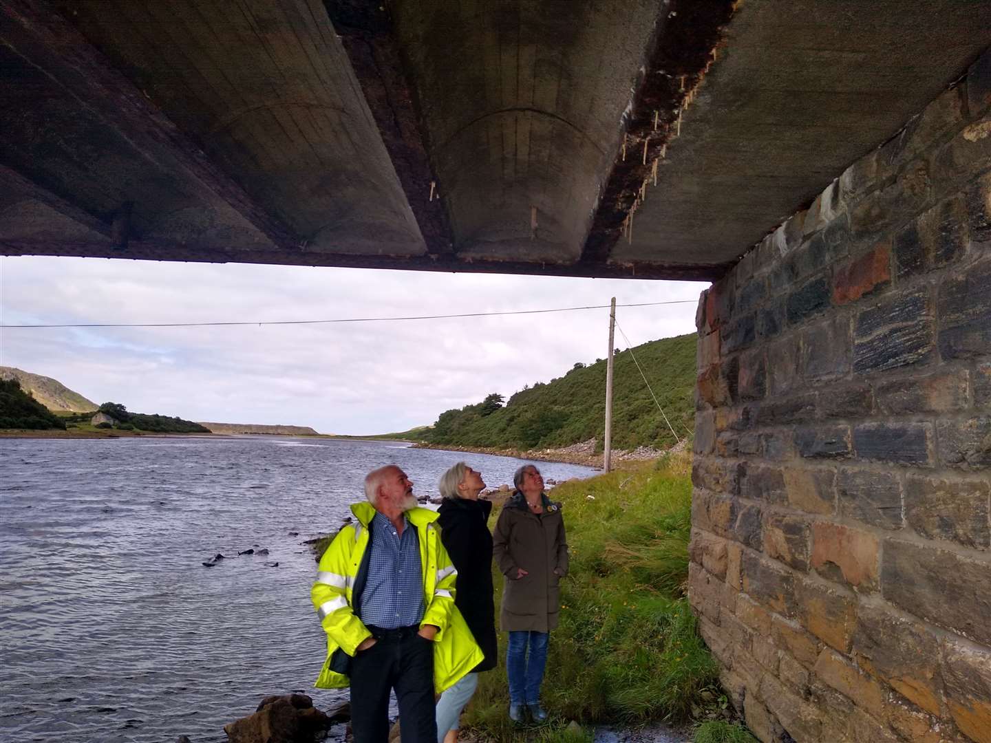Local people are concerned at the state of the 142-year-old bridge which has corroded metal work, broken tar and crumbling stonework.