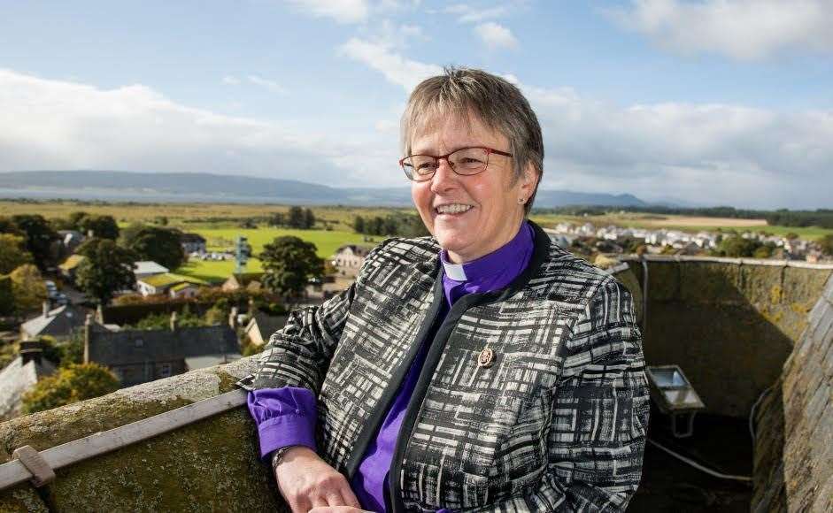 Rev Susan Brown of Dornoch Cathedral.