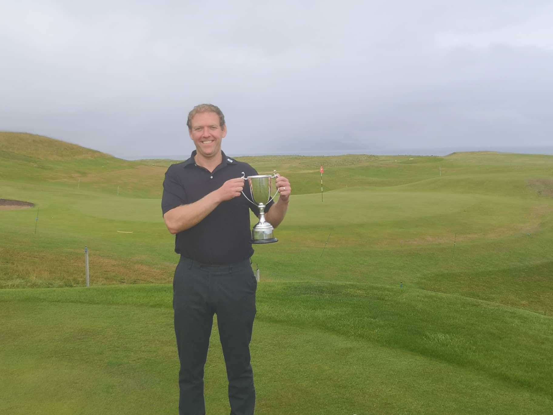 David Joel won the Brora Golf Club championship.