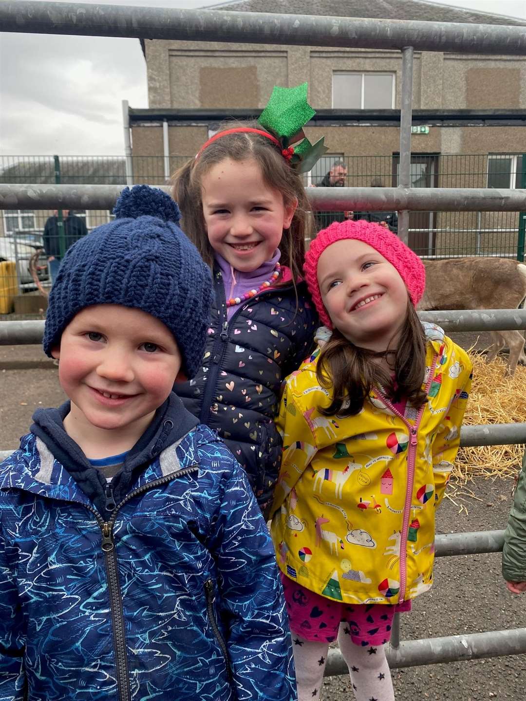 Philip, Annie and Elsie Galbraith travelled to the Winterfest from Perth