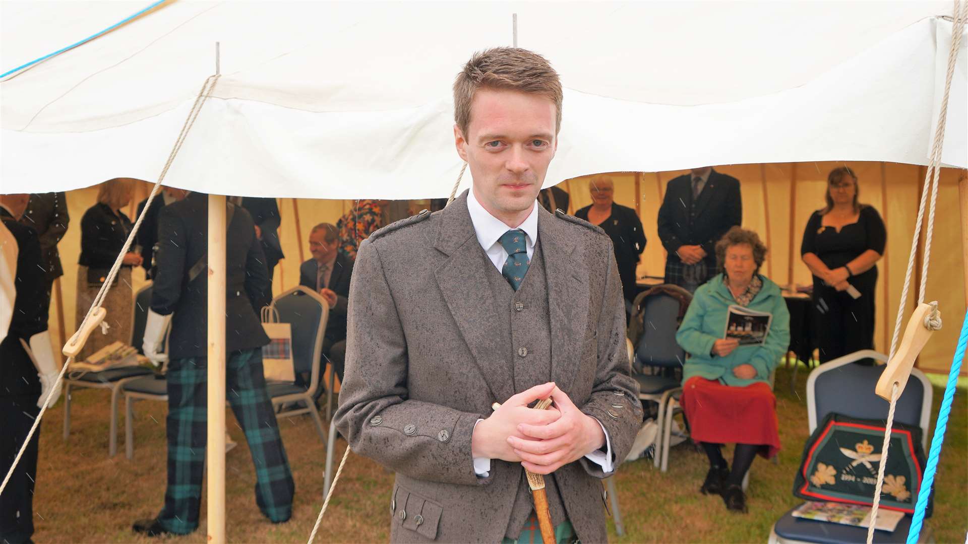 Chair of Mey Highland Games 2022 was Andrew Sinclair. Picture: DGS