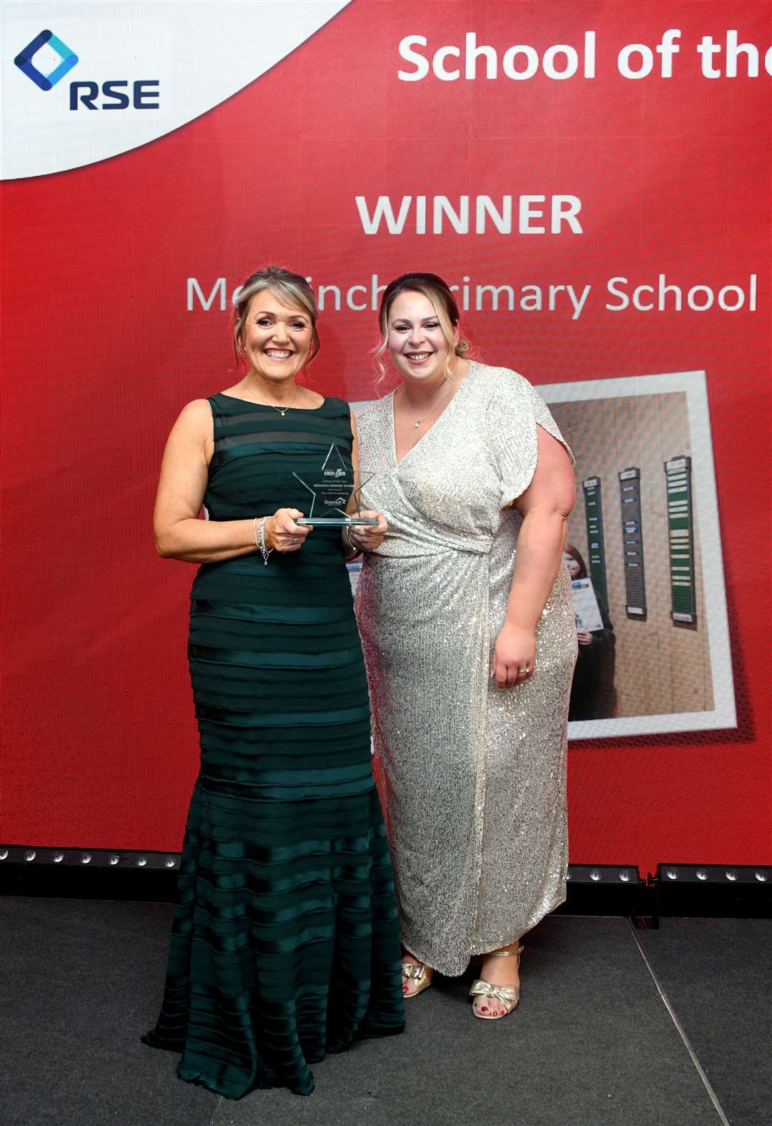 Merkinch Primary School won the School of the Year Award sponsored by Ross-shire Engineering. Picture: James Mackenzie.