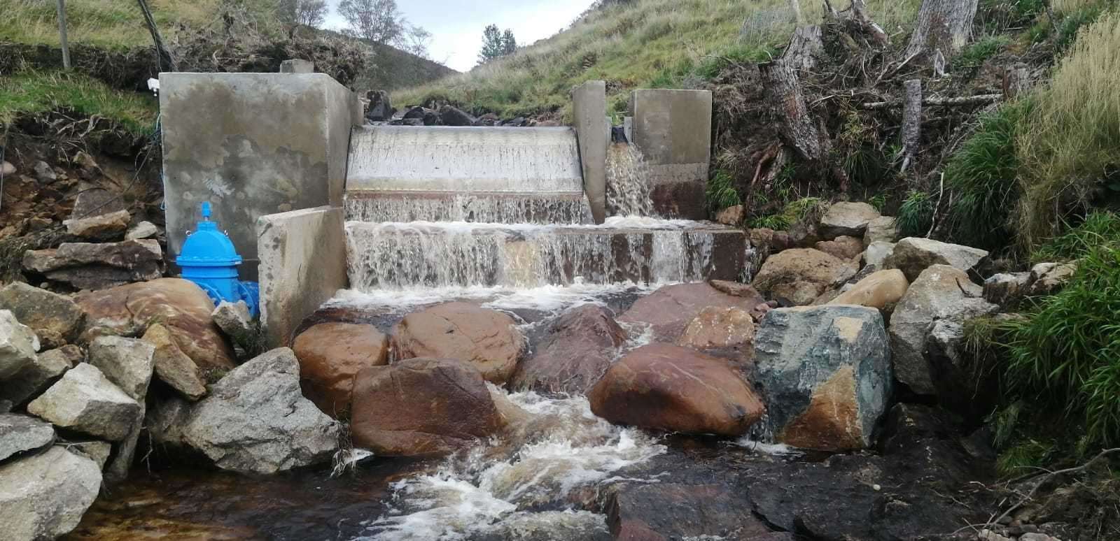 New micro hydro scheme which became operational in September 2022. Photo: Raasay Community Renewables