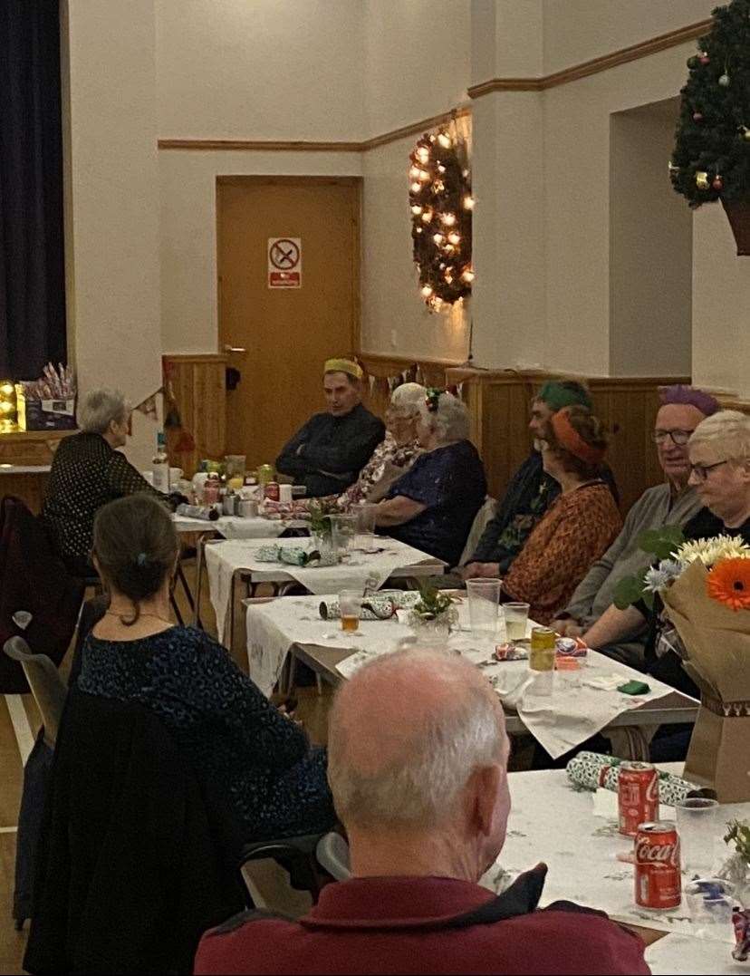 The party took place at Lairg Community Centre and light refreshments were served.